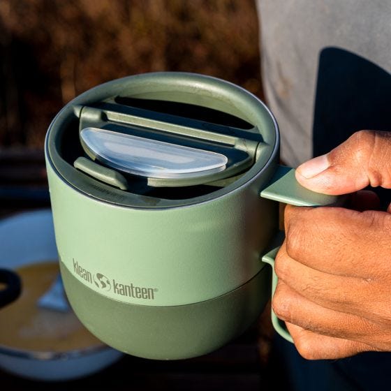 Caneca termica Klean Kanteen Rise 399ml - Sea Spray