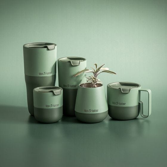 Caneca termica Klean Kanteen Rise 473ml w/Flip Lid - Sea Spray