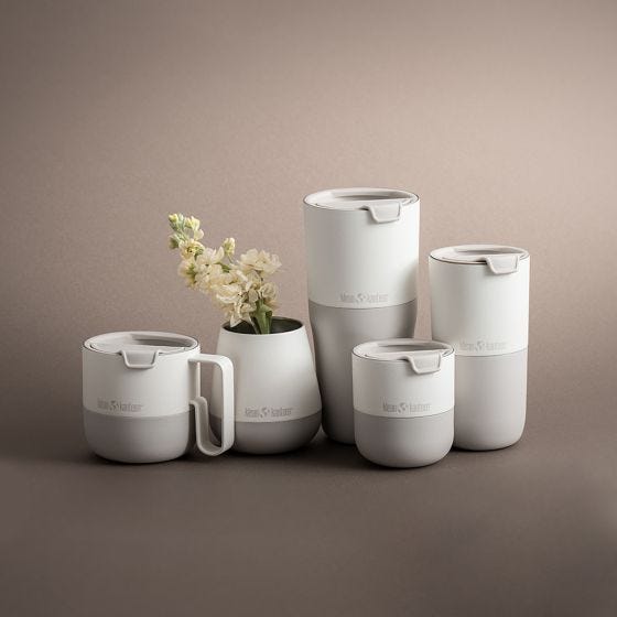 Caneca termica Klean Kanteen Rise 399ml - Tofu