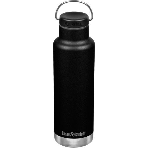 Garrafa Térmica Klean Kanteen Classic Loop Cap 592 ml - Preto