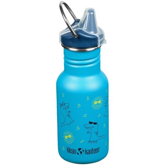 Garrafa Klean Kanteen Kid Kanteen 355ml Sippy Cap - Gators