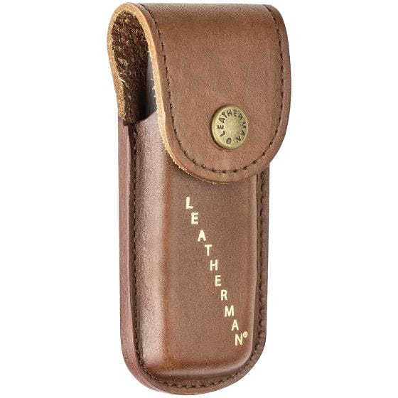 Estojo Leatherman Heritage Leather grande - Castanho