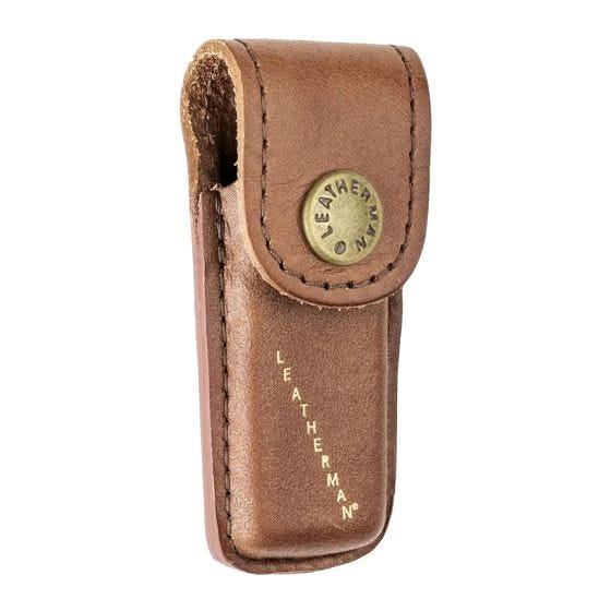 Estojo Leatherman Heritage Leather extra pequeno - Castanho