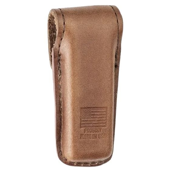 Estojo Leatherman Heritage Leather extra pequeno - Castanho
