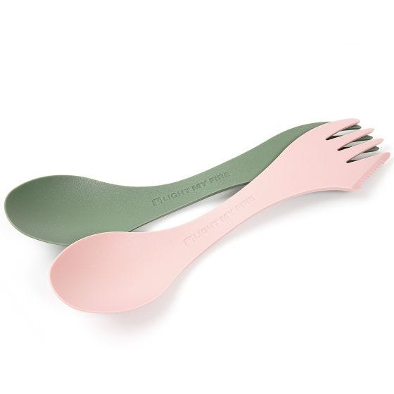 Garfo Original Bio Light My Fire 2 Pack - Sandy Green/Dusty Pink