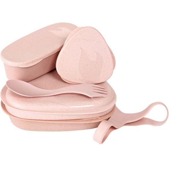 Conjunto Light My Fire LunchKit Bio 6pcs - Dusty Pink
