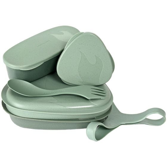 Conjunto Light My Fire LunchKit Bio 6pcs - Sandy Green