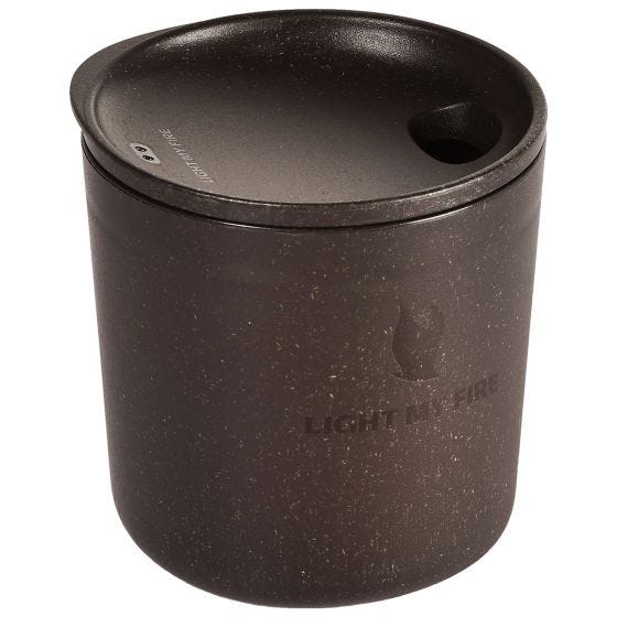 Caneca Light My Fire MyCup´n Lid Short Bio - Cocoa