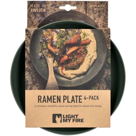 Prato Light My Fire Ramen 4 pacotes - Sage Green