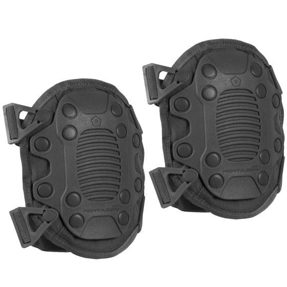Joelheiras Pentagon Lithos - Preto