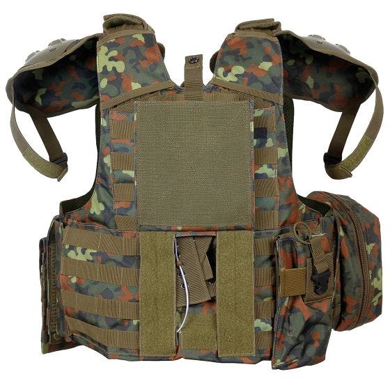 Colete de combate MFH - Flecktarn