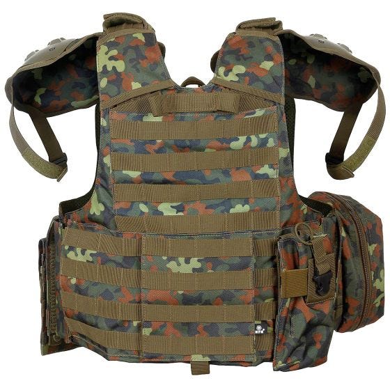 Colete de combate MFH - Flecktarn