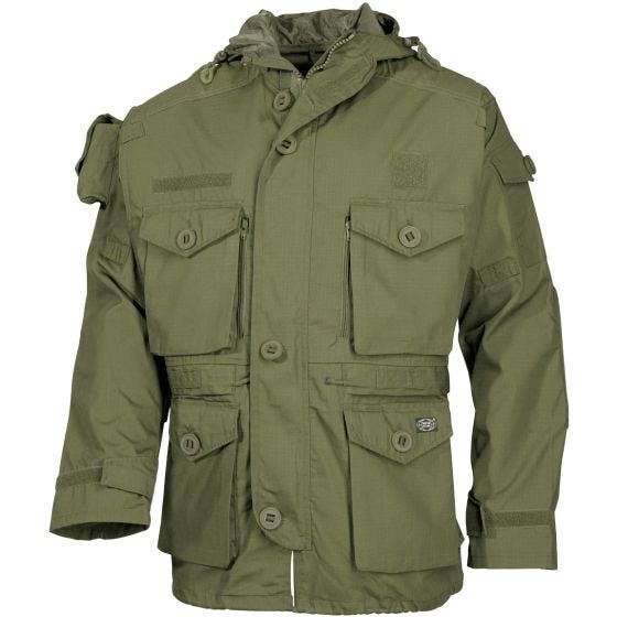 Casaco Impermeável MFH Commando - Verde OD