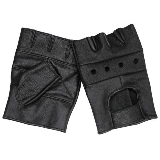 Luvas em Couro MFH Deluxe - Preto