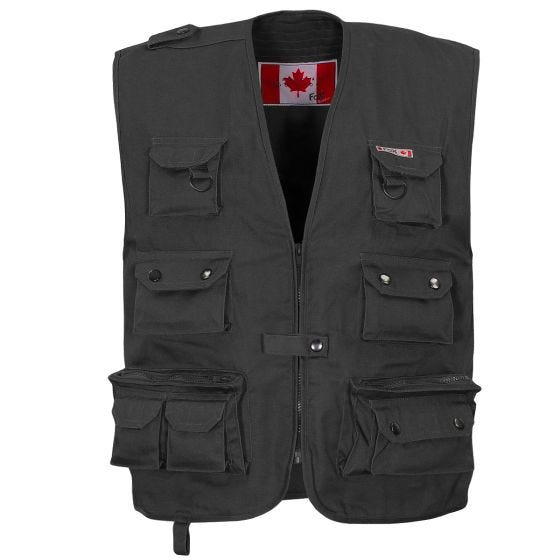 Colete Fox Outdoor Heavy - Preto