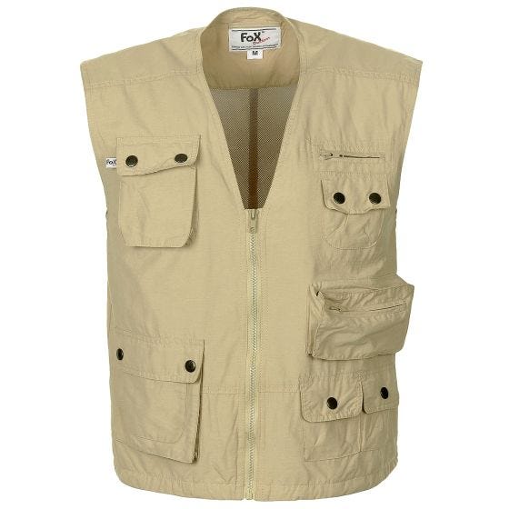 Colete Fox Outdoor Microfibre - Caqui