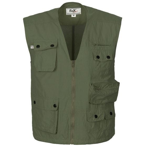 Colete Fox Outdoor Microfibre - Verde OD