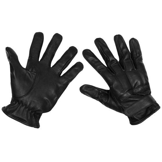 Luvas Leather MFH - Preto