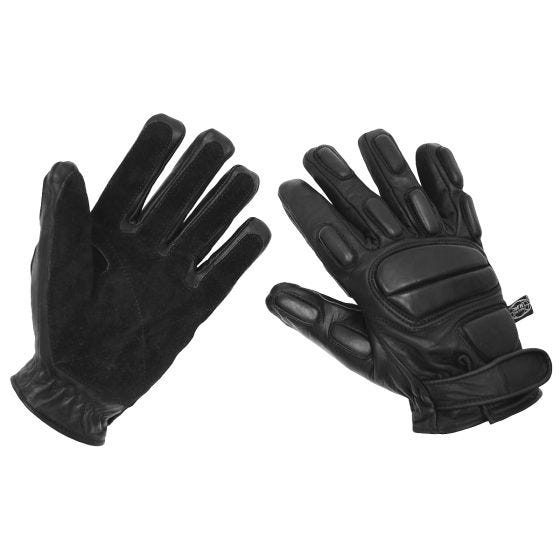 Luvas Protect Leather MFH - Preto