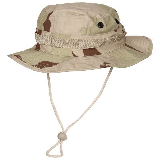 Chapéu de Mato MFH GI Ripstop - Desert 3 Cores