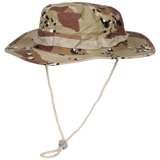 Chapéu de Mato MFH GI Ripstop - Desert 6 Cores