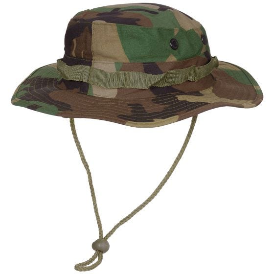 Chapéu de Mato MFH GI Ripstop - Woodland