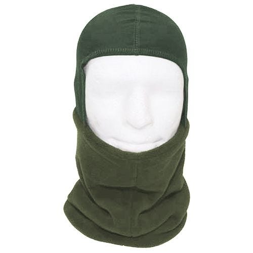 Cachecol Polar MFH com Secção para a Cabeça - Verde OD
