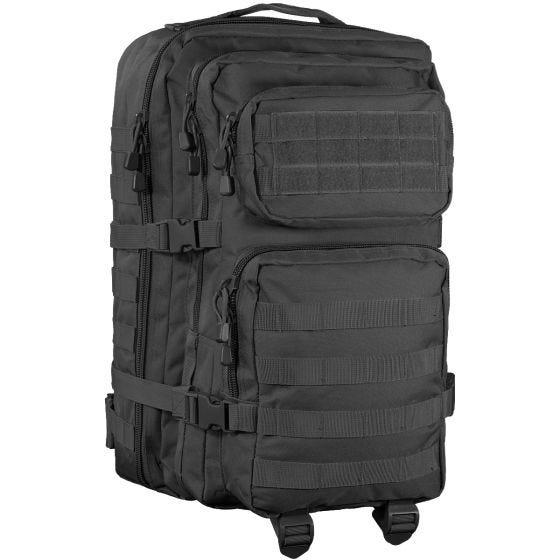 Mochila de Assalto Grande Mil-Tec MOLLE US - Preto