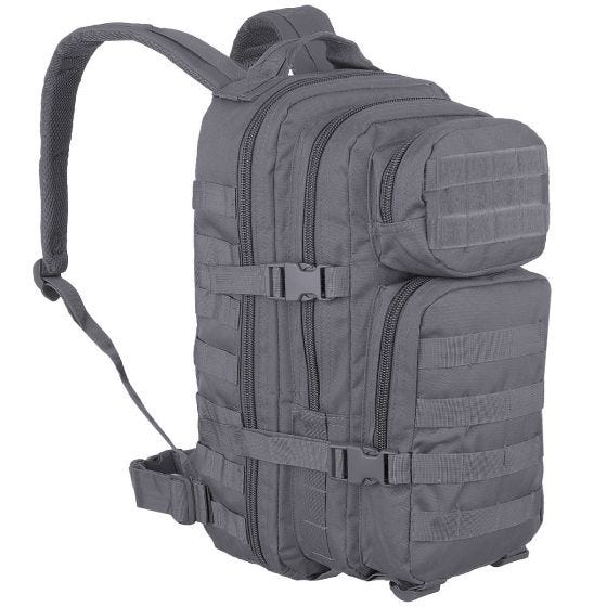 Mochila de Assalto Pequena Mil-Tec MOLLE US - Urban Grey