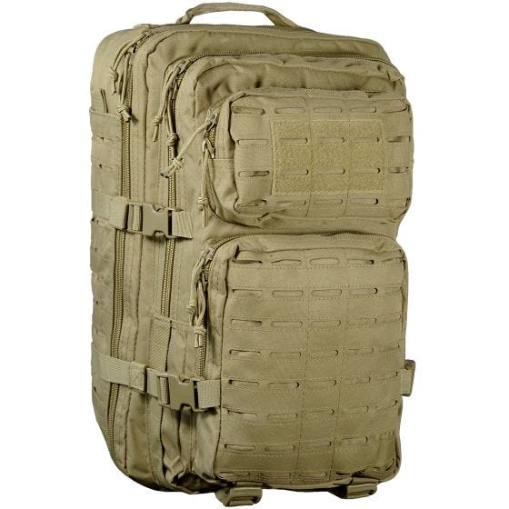 Mochila de Assalto Grande Mil-Tec US Corte Laser - Coyote