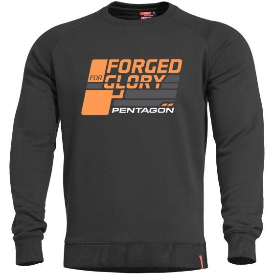 Sweater Pentagon Hawk Forged for Glory Preto