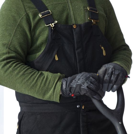 Luvas Mechanix Wear Coldwork Original - Cinza/Preto