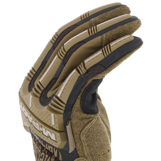 Luvas táticas Mechanix Wear M-Pact - Castanho