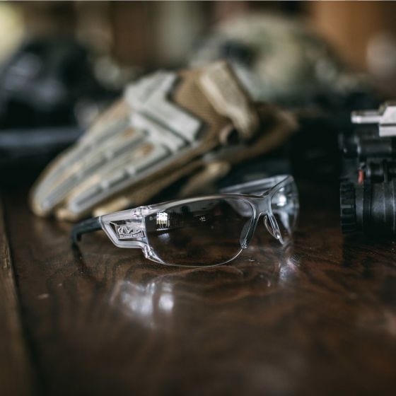 Óculos Mechanix Wear Vision Type-N S2 - Moldura transparente de lente transparente