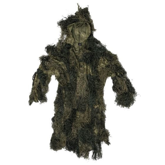 Parka Ghillie Mil-Tec Anti-Fire Basic - Woodland