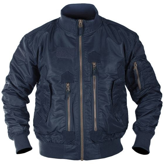 Casaco de Aviador Mil-Tec US Tactical - Azul Escuro