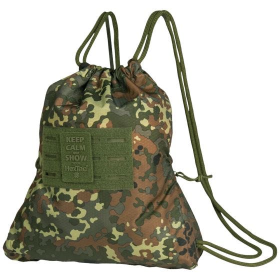 Saco de Desporto Mil-Tec HexTac - Flecktarn