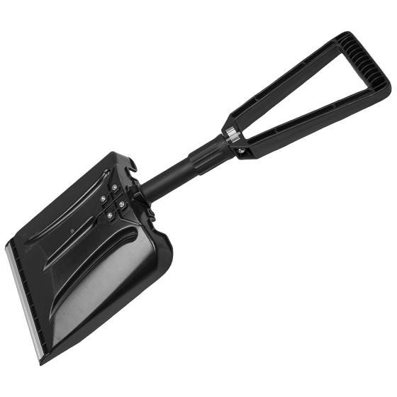 Pá para a Neve Dobrável Mil-Tec ABS - Preto