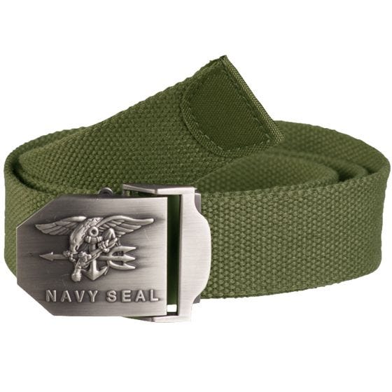 Cinto Mil-Tec US Navy Seal 38 mm - Verde-Azeitona