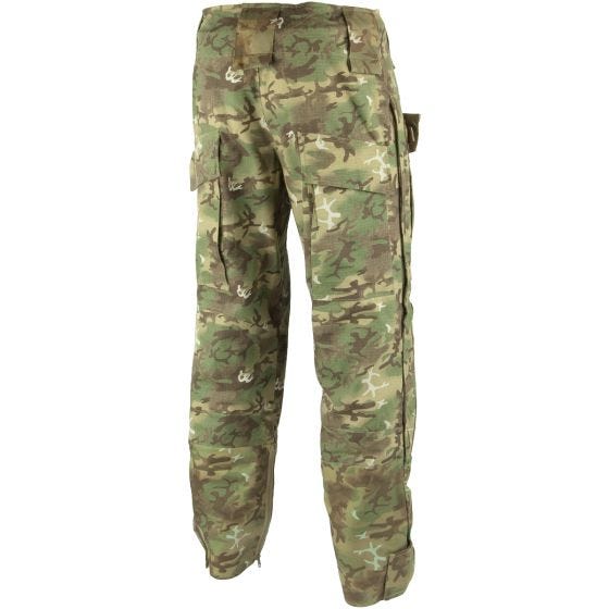 Calças Mil-Tec Warrior com Joelheiras - Arid Woodland