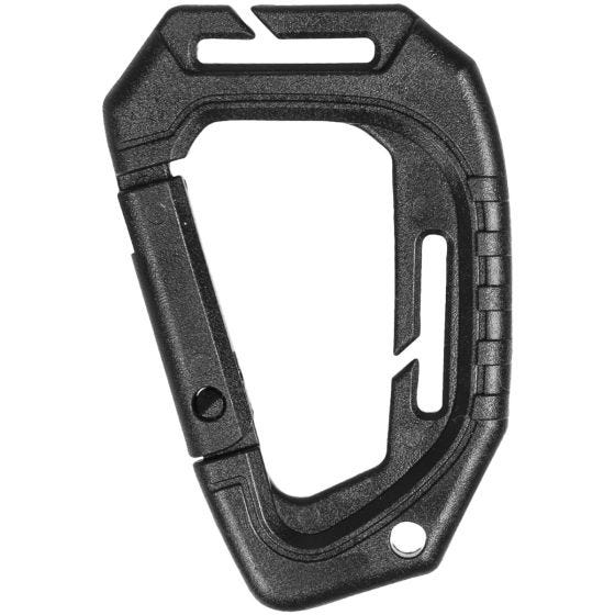 Mosquetão Tático Mil-Tec MOLLE Conjunto de 2 - Preto