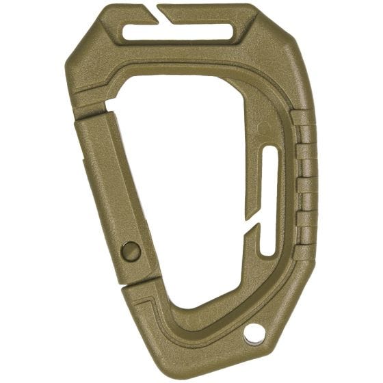 Mosquetão Tático Mil-Tec MOLLE Conjunto de 2 - Coyote