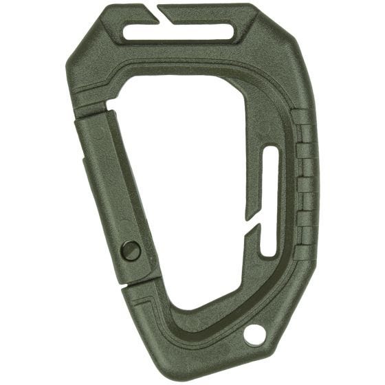 Mosquetão Tático Mil-Tec MOLLE Conjunto de 2 - Verde-Azeitona