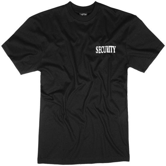 T-Shirt Mil-Tec Double SECURITY Print - Preto
