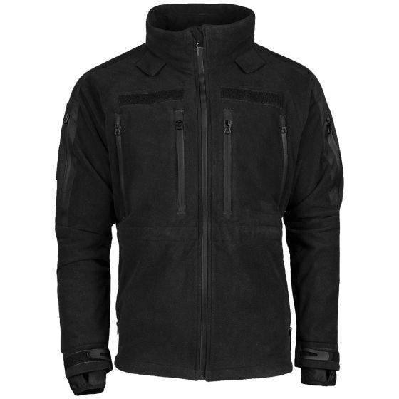 Casaco de malha polar Mil-Tec Plus Cold Weather - Preto