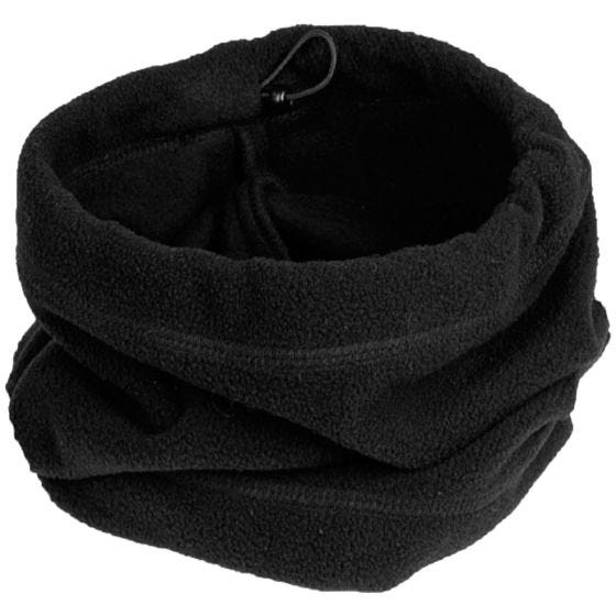 Polaina de pescoço Mil-Tec Malha polar - Preto