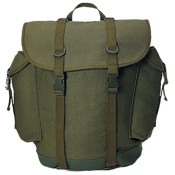 Mochila de Montanha Mil-Tec Exército Alemão - Verde-Azeitona
