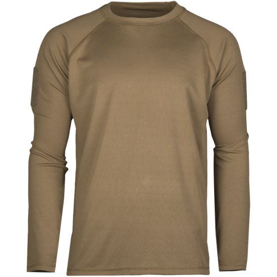 Sweatshirt Mil-Tec Tática Quick Dry - Dark Coyote