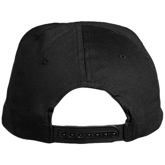 Boné de beisebol Mil-Tec Security - Preto
