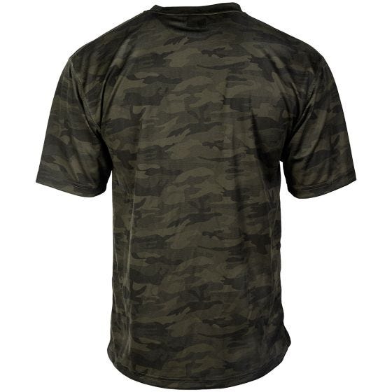 T-shirt com rede Mil-Tec - Woodland